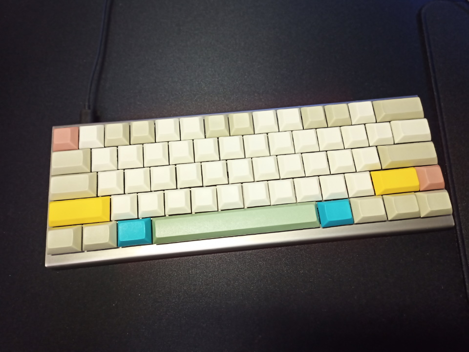 XD60で静音赤軸60％の自作キーボードをアレしたときのやつ | おふろめ